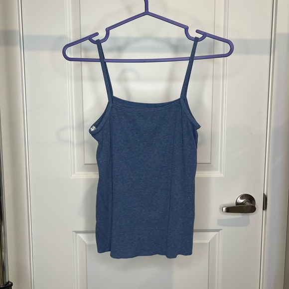 Vintage Heathered Blue Camisole size small - Picture 2 of 3